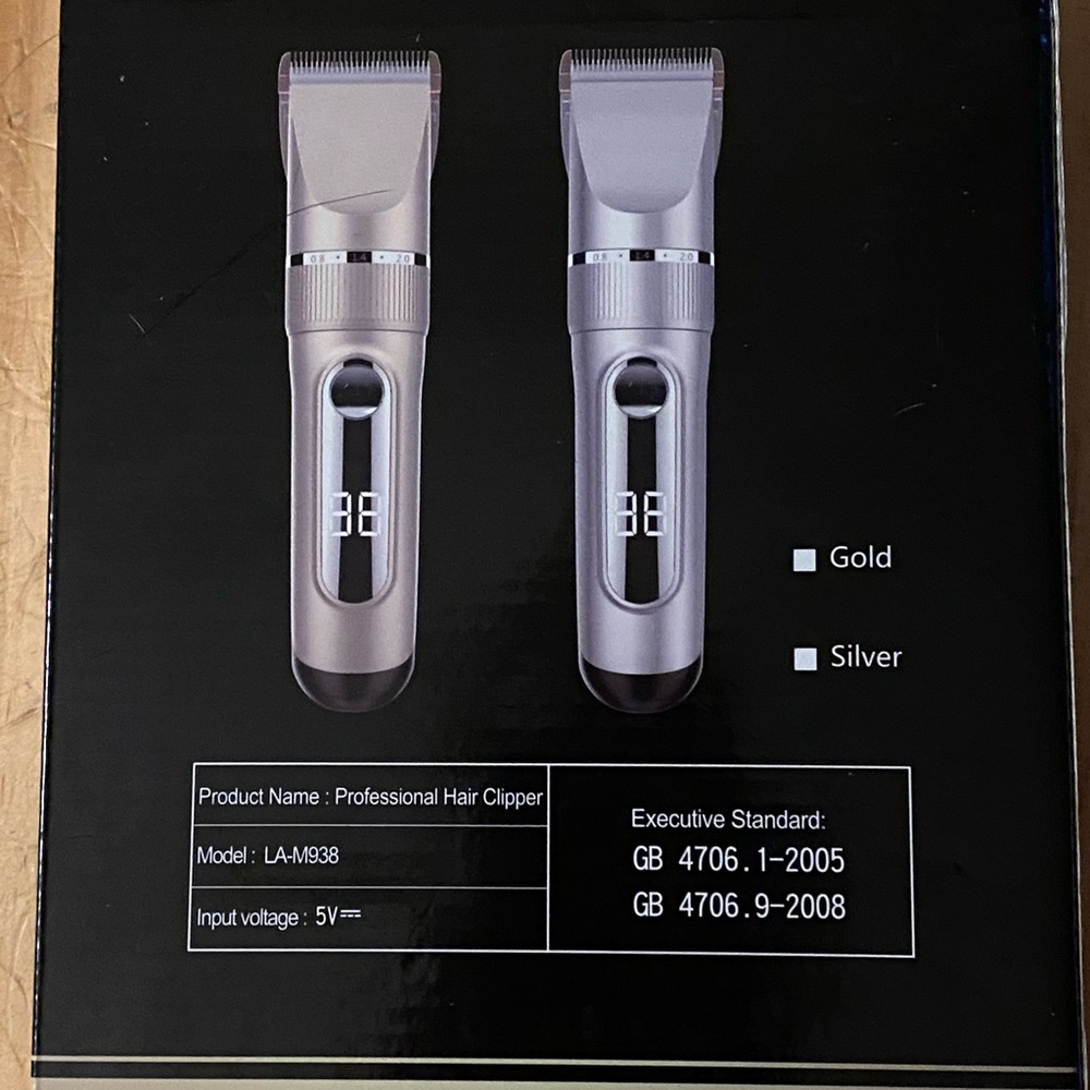 Professional hair clippers